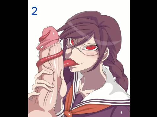 Toko fukawa pornography coochies- danganronpa (rule 34)