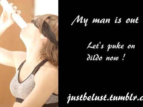 Justeblust - throatfuck session with puke session five