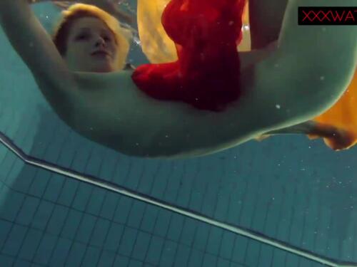 Highly hawt underwater showcase with nastya