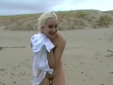 Desirous golden-haired 18 age teen lovelies freezing cold public slim dipping